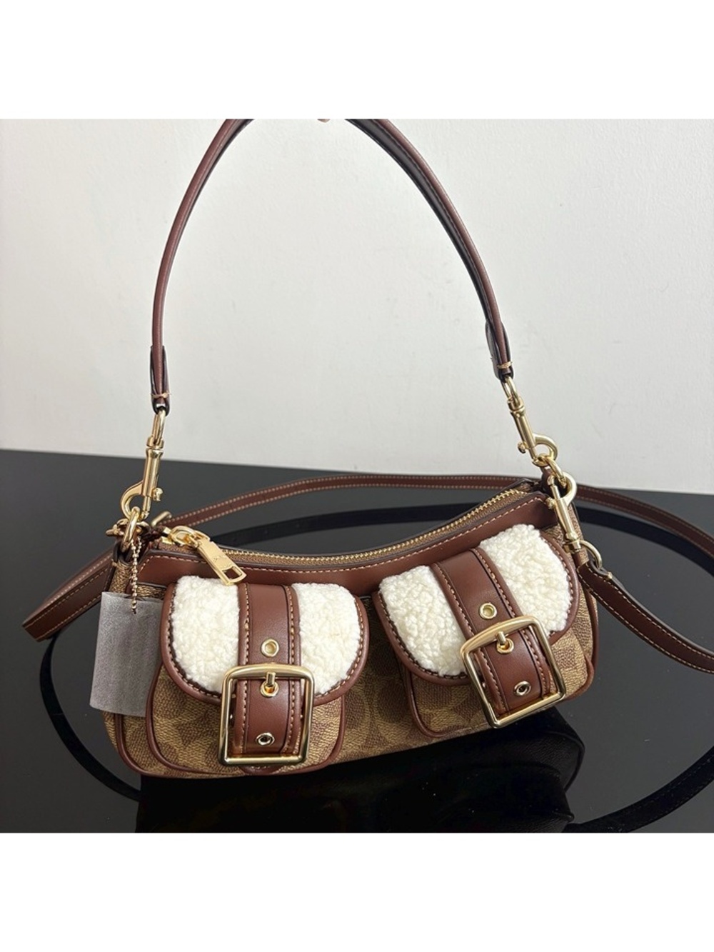 Coach Ashton Baguette Bag